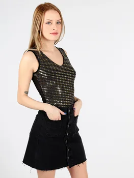 

Body sleeveless with Lurex