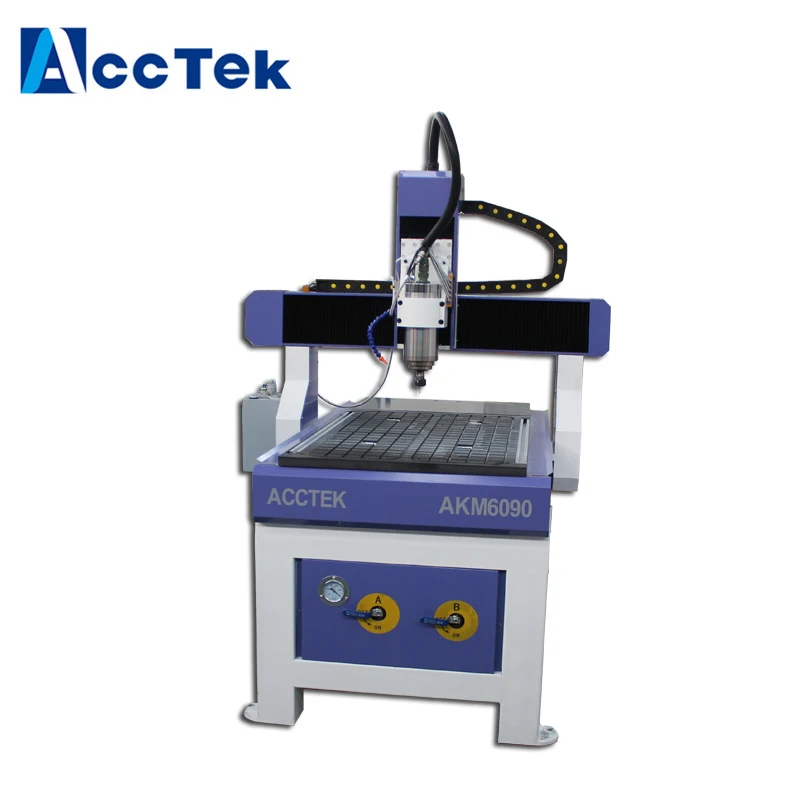 DIY CNC Router Machine Cutting Aluminum Copper 6090 With