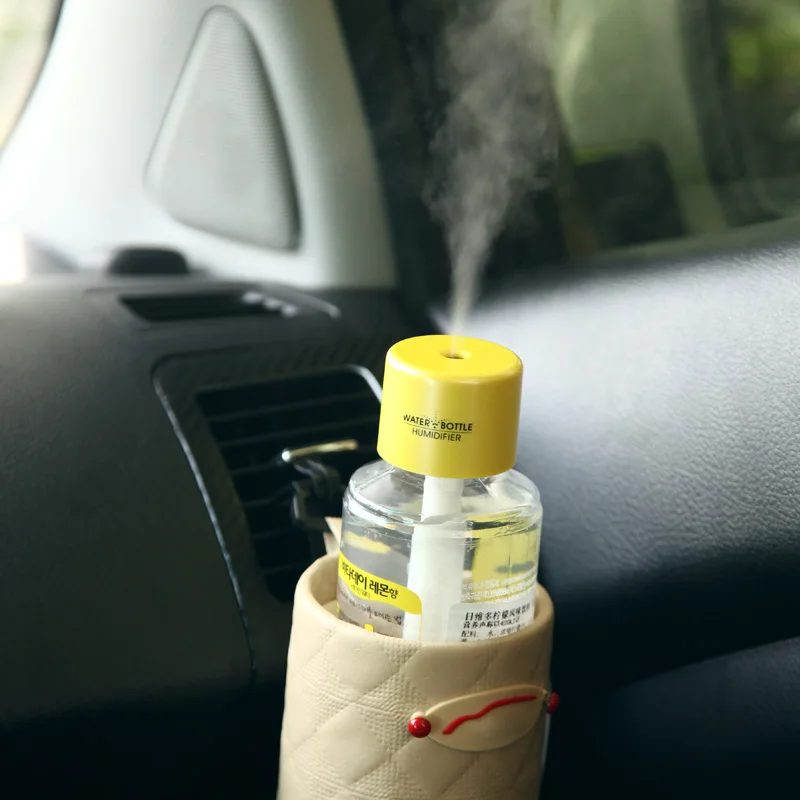 

DIY Water Bottle Car Air Humidifier USB Ultrasonic Air Freshener Mist Maker Mini Home Office Air Purifier
