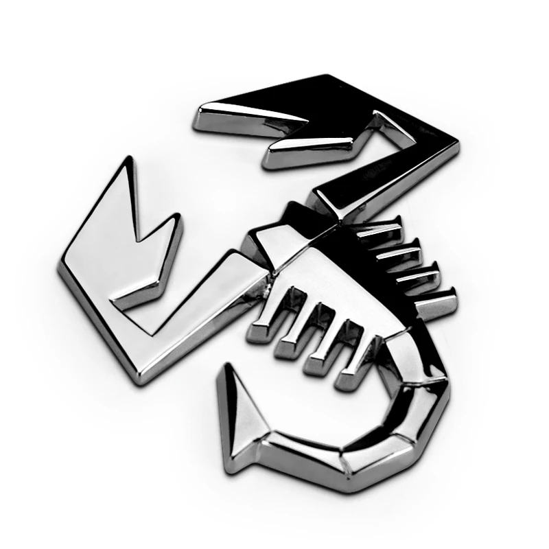 emblème adhésif chrome nouveau Scorpion Voiture Badge