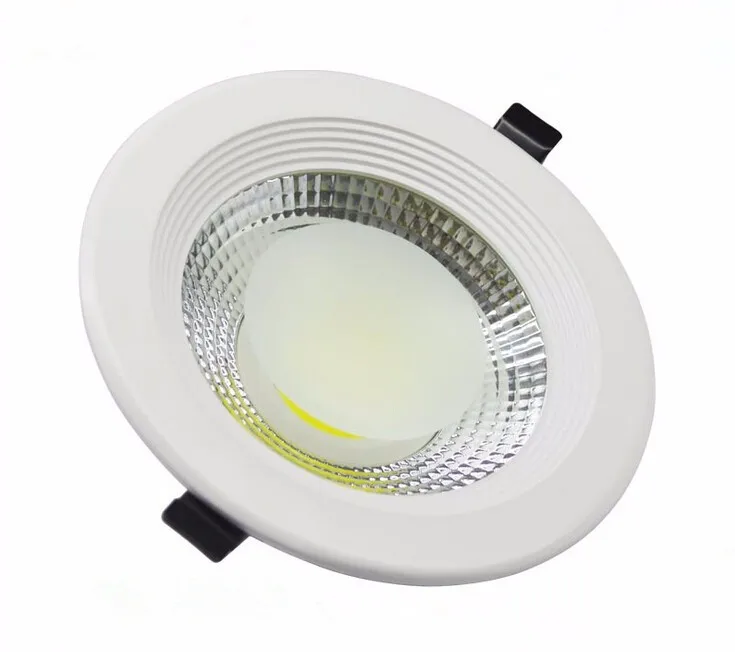 Luz de Teto Frete Grátis Super Bright w - 10 15 85-265 v Dimmable Levou Downlight Recesso Led Down Light Lâmpada Quente Branco Frio 7 6 w 15 w 85-265 v Dimmable Levou