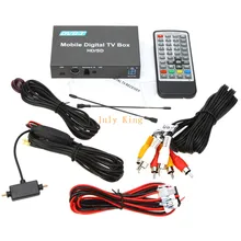 Один dvb-t Автомобильный цифровой ТВ ресивер(HD/SD) mpeg-4, HD и мультиформатный, с горящими, Стандартный Exchange, TimeShift Функция