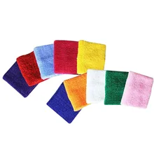 10 шт. напульсники спортивный напульсник повязка на руку пот Скоба для запястья обмотка и изоляция для тренажерного зала Волейбол Баскетбол Teennis Горячая