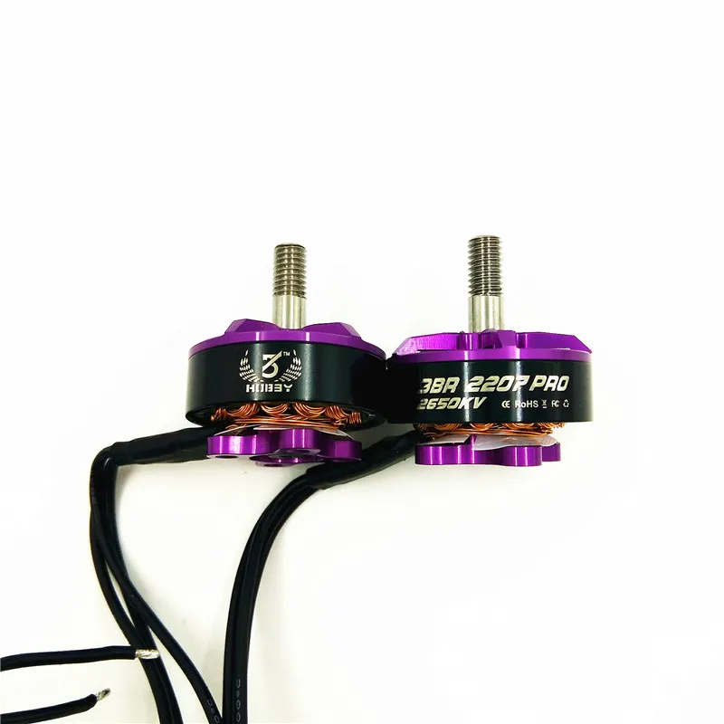 3BHOBBY Racing Brushless Motor 2207 Pro 1750KV 2150KV 2450KV 2650KV 7075 Aluminum Titanium Shaft for FPV 200-220 Frame-1 (11)