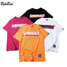 BOLUBAO, модный бренд, хип-хоп, мужские футболки, хлопок,, летняя уличная одежда, мужская футболка с принтом, Мужской Топ