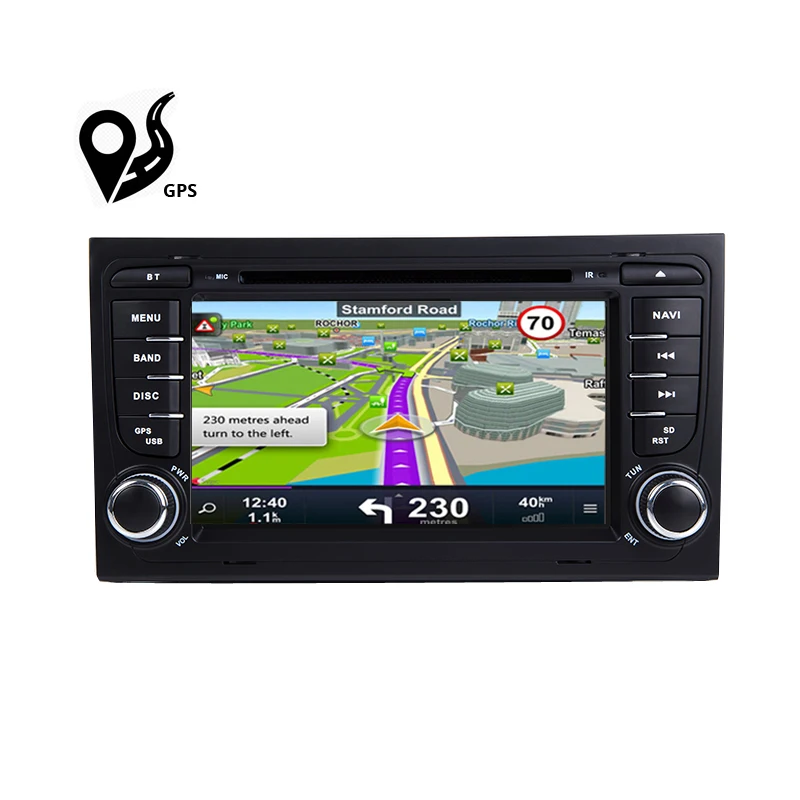 Android 9,0 Автомагнитола 2 din dvd-плеер gps радио мультимедиа для Audi A4 2002-2008 B5 B6 B7 gps Авторадио навигационная система