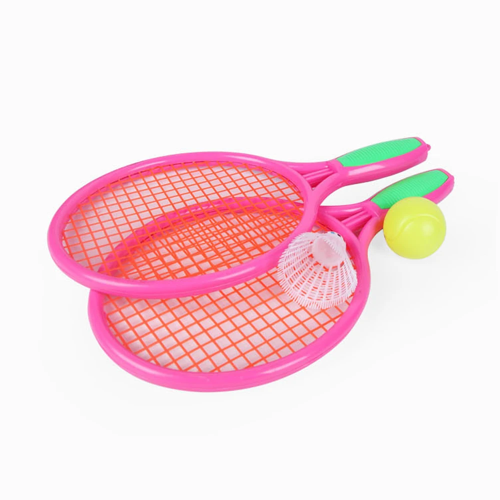 Новинка, детский спортивный комплект для ракеток для бадминтона и тенниса, детские спортивные Развивающие игрушки для игр на открытом