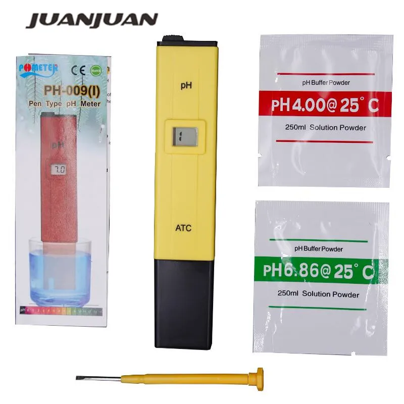 

300pcs/lot by dhl/ fedex New Digital PH Tester/Meter Water LCD Monitor Pen Aquarium Tester Pocket Pen Aquarium Wholesales 10%off