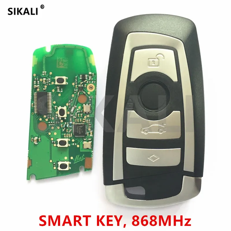 

SIKALI Vehicle Remote Smart Key for BMW 868MHz CAS4/CAS4+ System 1 3 5 7 Series 523d 528d 535d 550 318d 320d 325d 328d 330d 335d