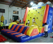 2017 PVC commercial grade inflatable climbing wall /inflatable sports game for kids and adults /factory customized game 2018 pvc material inflatable dart board for kids and adult for funny game
