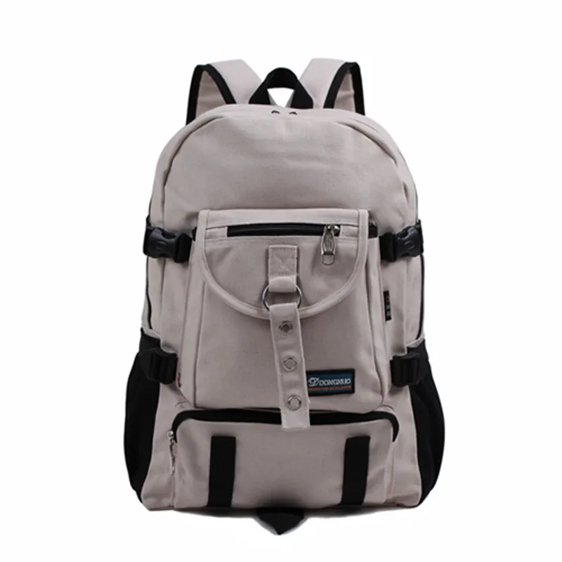 Мужской холщовый рюкзак на молнии с ремешком|travel backpacks for men|backpack designerbackpack fashion |