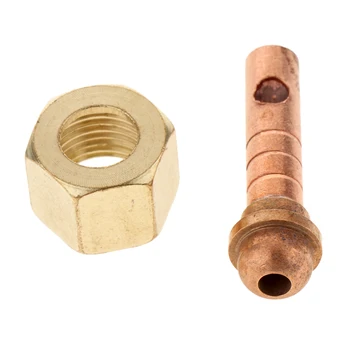 

1 Piece DIY TIG Torch Repair Kit Cable Connector Power Gas Nut M16 QQ150