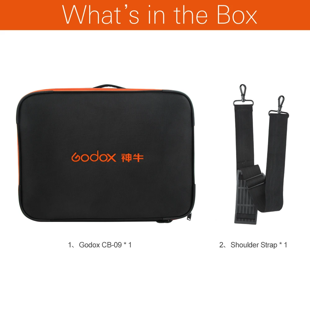 Чемодан для переноски Godox CB 09 AD600 AD600B AD600BM AD360 TT685 комплект вспышки|bag|bag casebag organizers |
