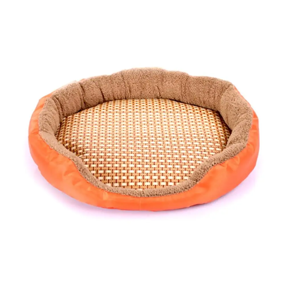 

Oval Shape Fashionable Lovely Cute Pet Dog Cat Summer Mat House Bed Soft Breathable Pet Sleeping Mat Pets Dogs Animal Pad