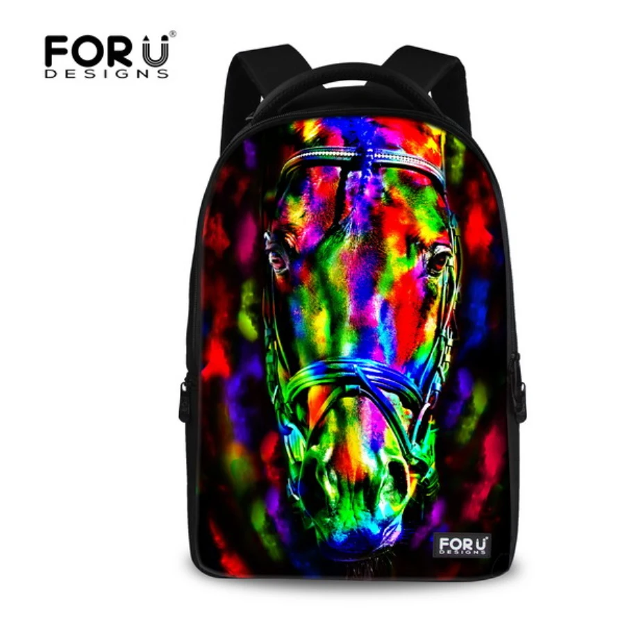 Fashion Children School Bag Boys 3D Printing Owl School Bags Cool font b Kids b font