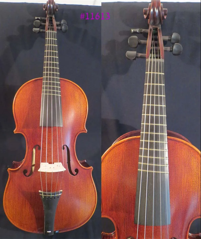 Higher rib 5 string viola 18" inlaid slant frets,big resonant sound