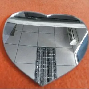 mirror acrylic custom decorative proofing arbitrary pier pmma lens shape plastic glass