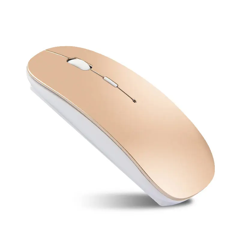 HUWEI Bluetooth Mouse For iPad Pro 9.7 10.5 11 12.9 inch pro9.7 pro10.5 pro11 pro12.9" Tablets Wireless Mouse Rechargeable Mouse - Цвет: golden