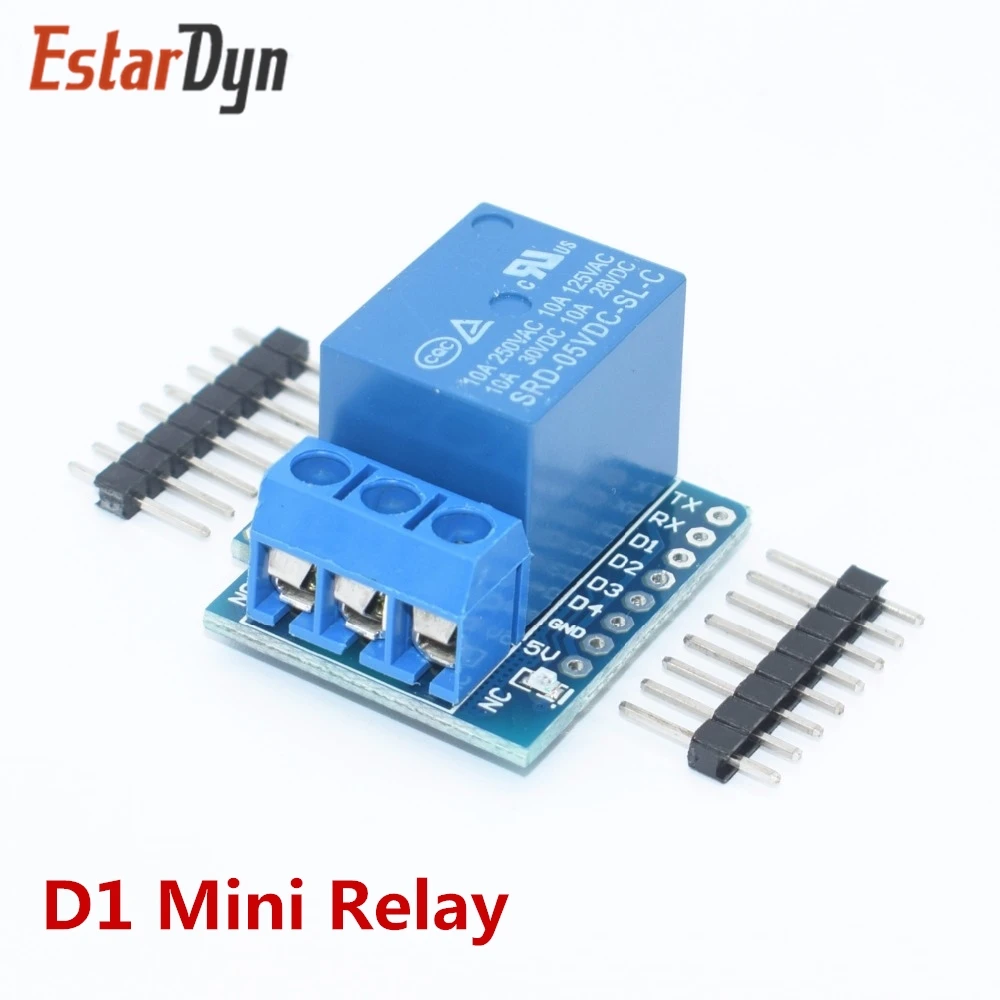 10Set One Channel Wemos D1 Mini Relay Shield Wemos D1 Mini Relay Module ...