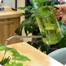 Прозрачный пластиковый чехол для полива растений, лейка для цветов, бутылка с распылителем воды, бытовой садовый инструмент для бонсай