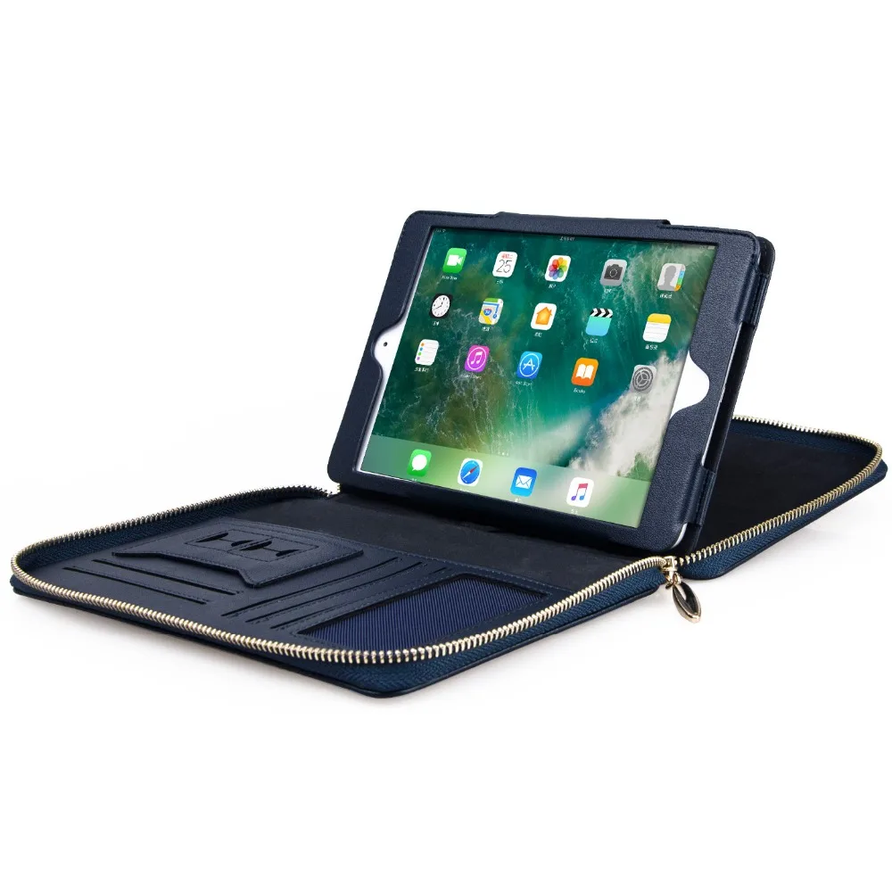 Новинка 2018 Роскошный чехол для iPad pro 9 7 дюйма кожаный многофункциональная деловая