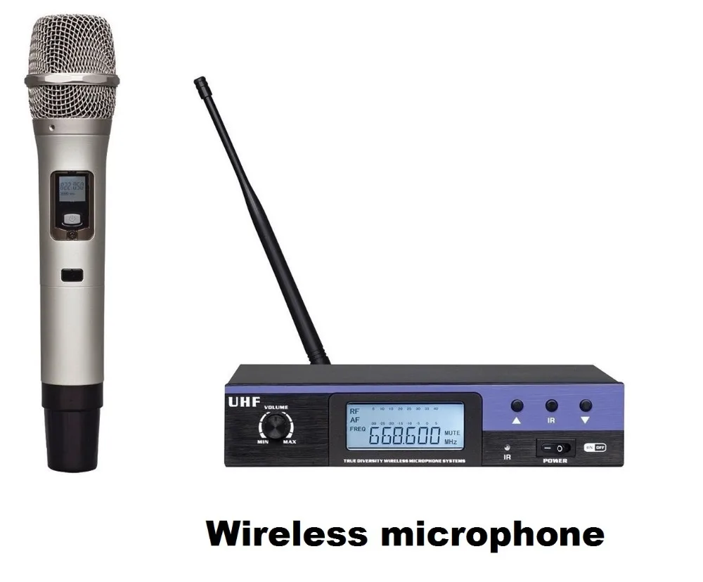 Professional UHF Wireless Microphone System wireless handheld