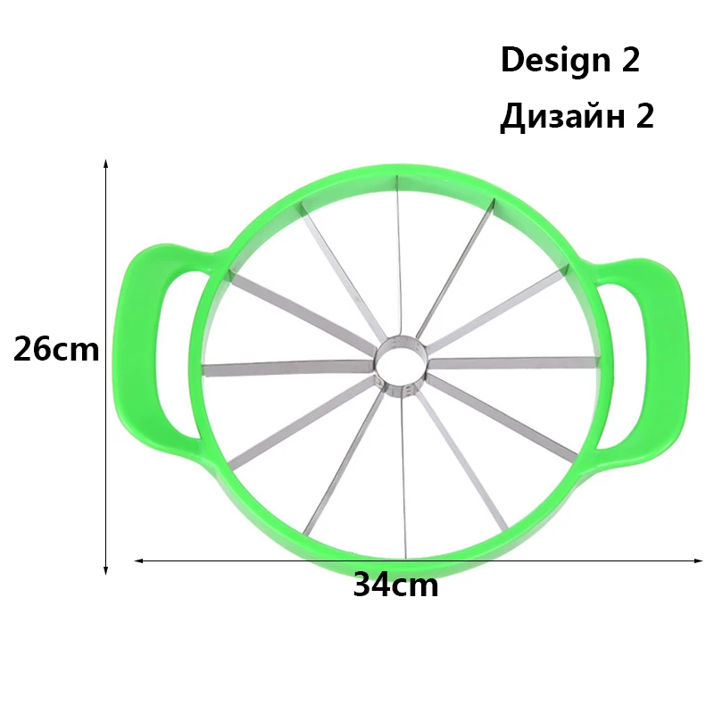 Большой размер нож для нарезки дыни цветок в форме ветряной мельницы фрукты дынный нож слайсер Cantaloupe разделитель резак