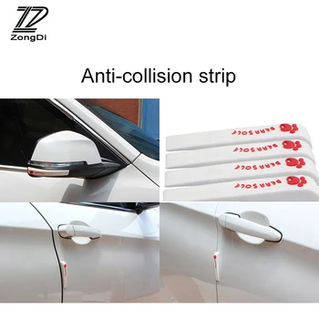 

ZD 6Pcs Car Rearview Mirror Anti-collision Stickers For BMW e46 e90 e60 e36 Renault megane 2 3 duster Mini cooper accessories