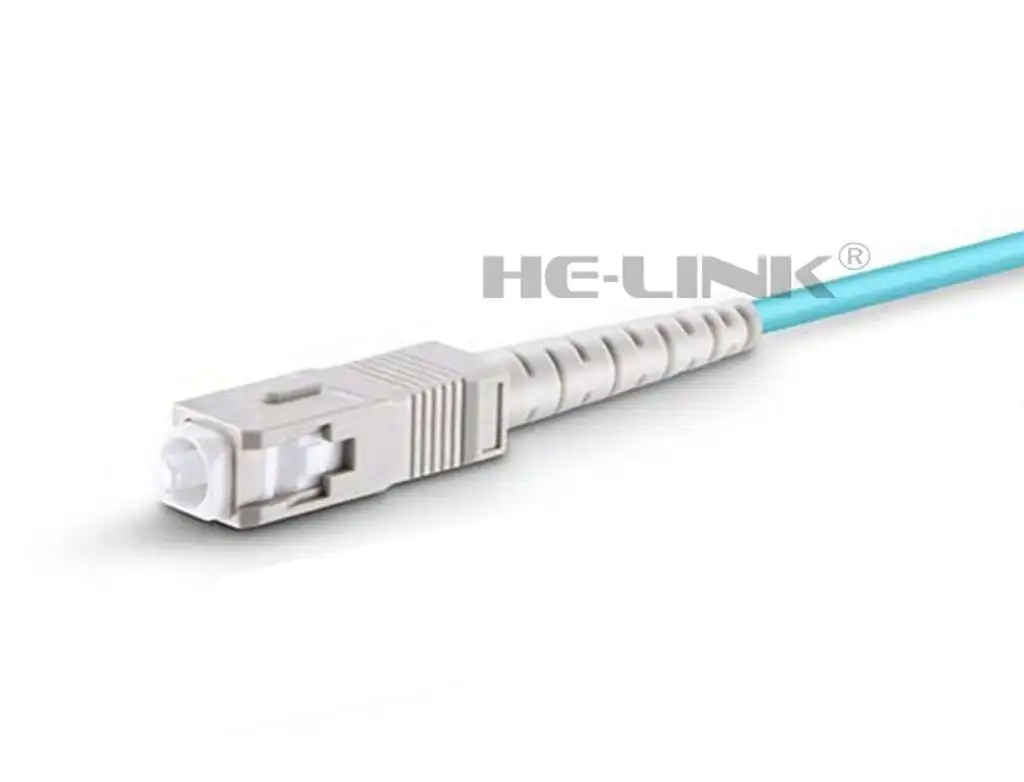 

LODFIBER 50M SC-SC Outdoor Armored 10G OM3 MM Simplex Fiber Optic Cable Patch Cord