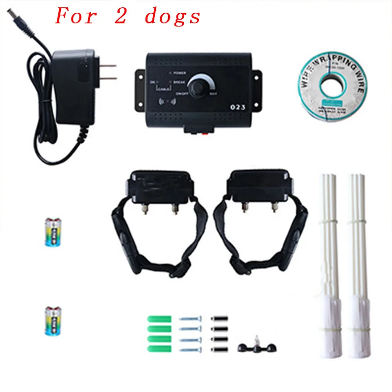 023 Safety Pet Dog Electric Fence With Waterproof Dog Electronic Training Collar Invisible Electric Dog Fence Containment System11