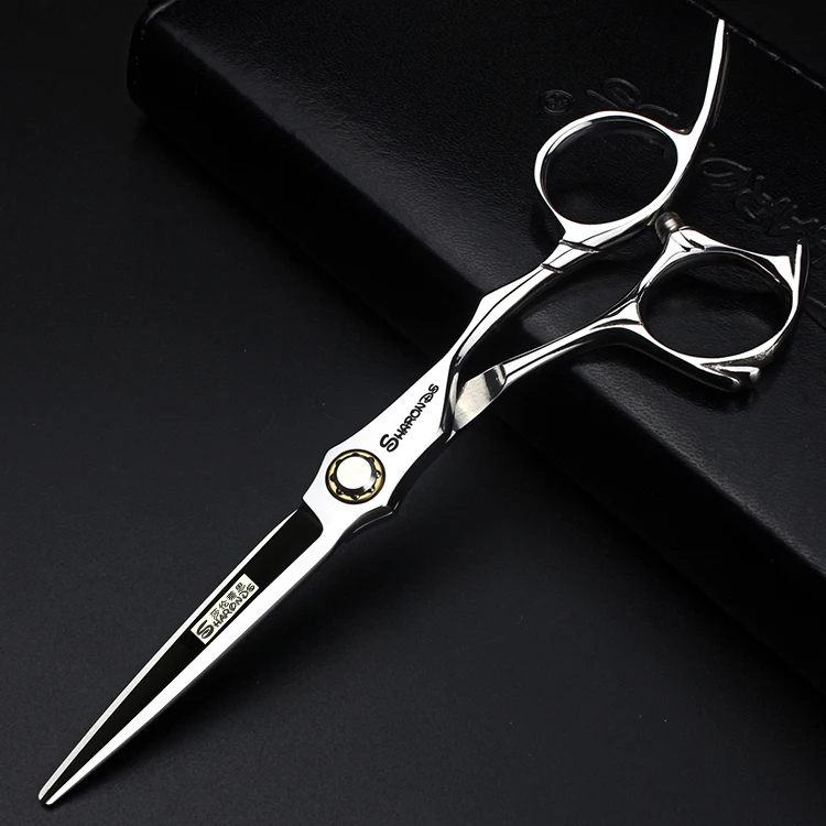 Подвеска ножницы для волос профессиональные 6,0 5,5 7 дюймов 440c Япония сталь правая левая рука истончение Tesoura ножницы для волос