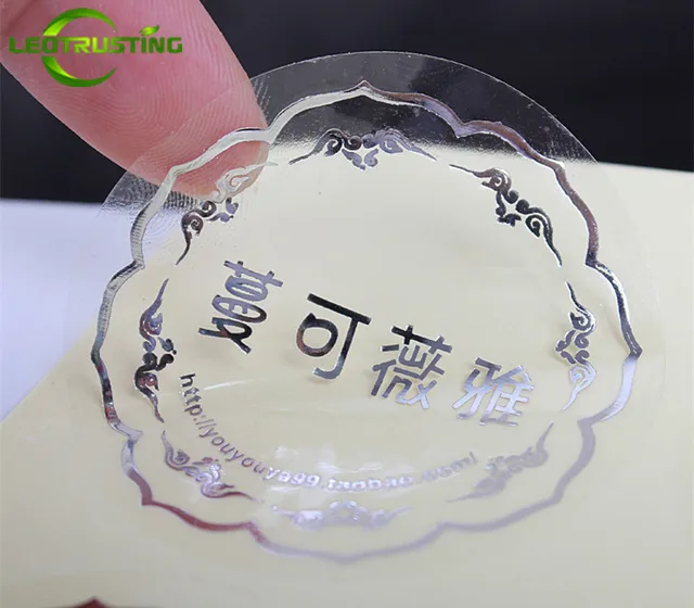 leotrusting 1000pcs custom clear pvc adhesive silver foil stickers wedding party invitation birthday gift bags stickers - Custom Clear Stickers leotrusting 1000pcs custom clear pvc adhesive silver foil stickers wedding party invitation birthday gift bags stickers - Custom Clear Stickers