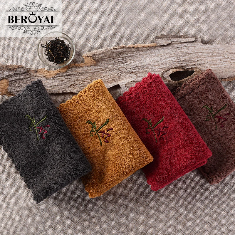 2017 New Tea Towel 1pc 30 *30cm High Quality Tea Kitchen Towel Chinese