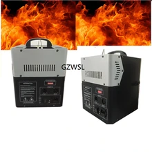 2 шт./лот 200 Вт 2 головки DMX контроль спрей пожарная машина диско Свадебный светильник машина пламени