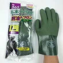 1 пара 565 нитриловые резиновые защитные перчатки с погружным покрытием, маслостойкие, противоскользящие, против царапин, строительные, механическое производство