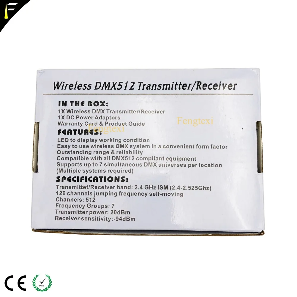 Wireless DMX Transmitter & Receiver DMX512 20