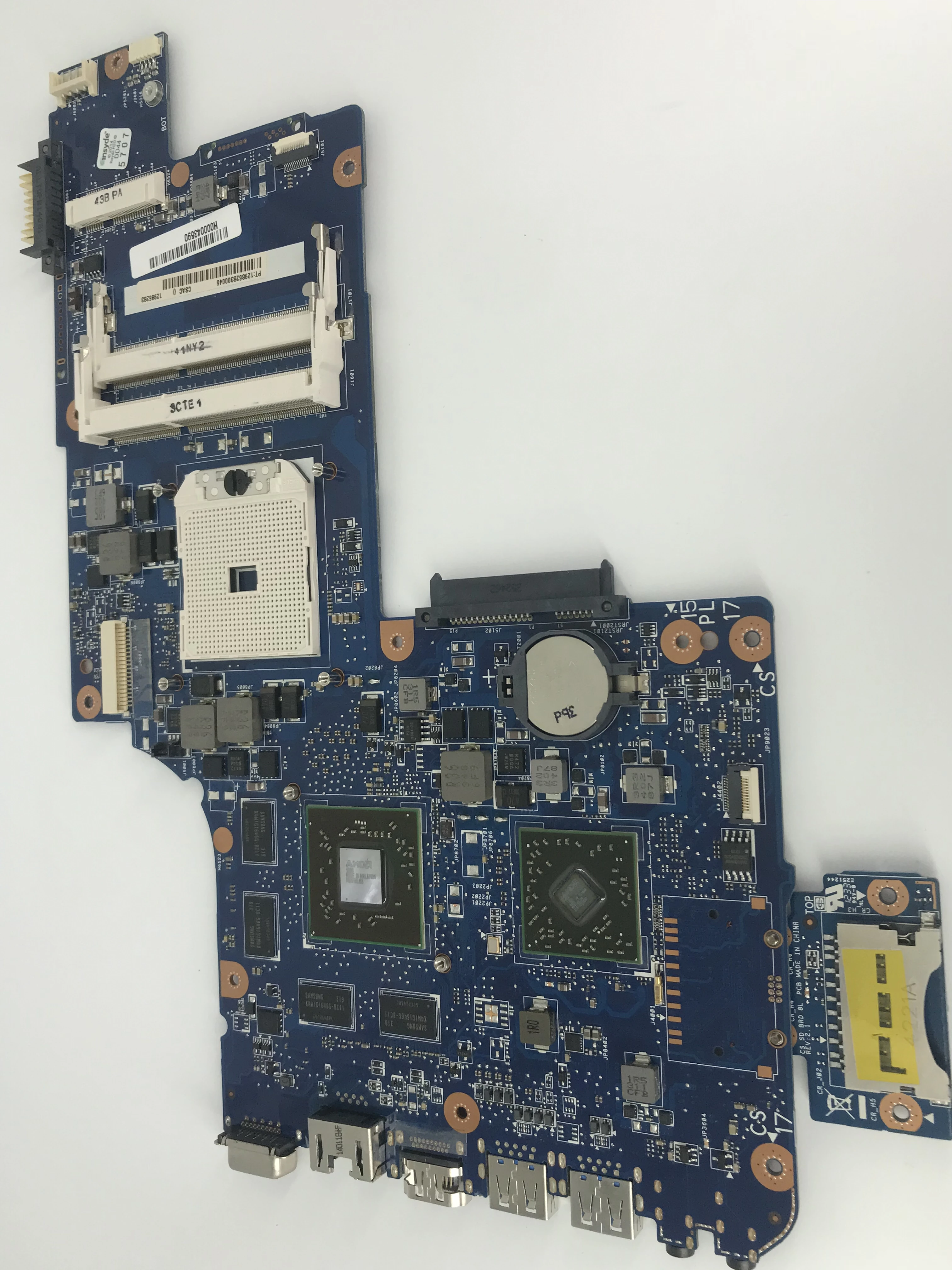 Blog  for Toshiba Satellite L870 C870 L870D C870D H000043590 w 216-0810028 1G Vram Laptop Motherboard Mai