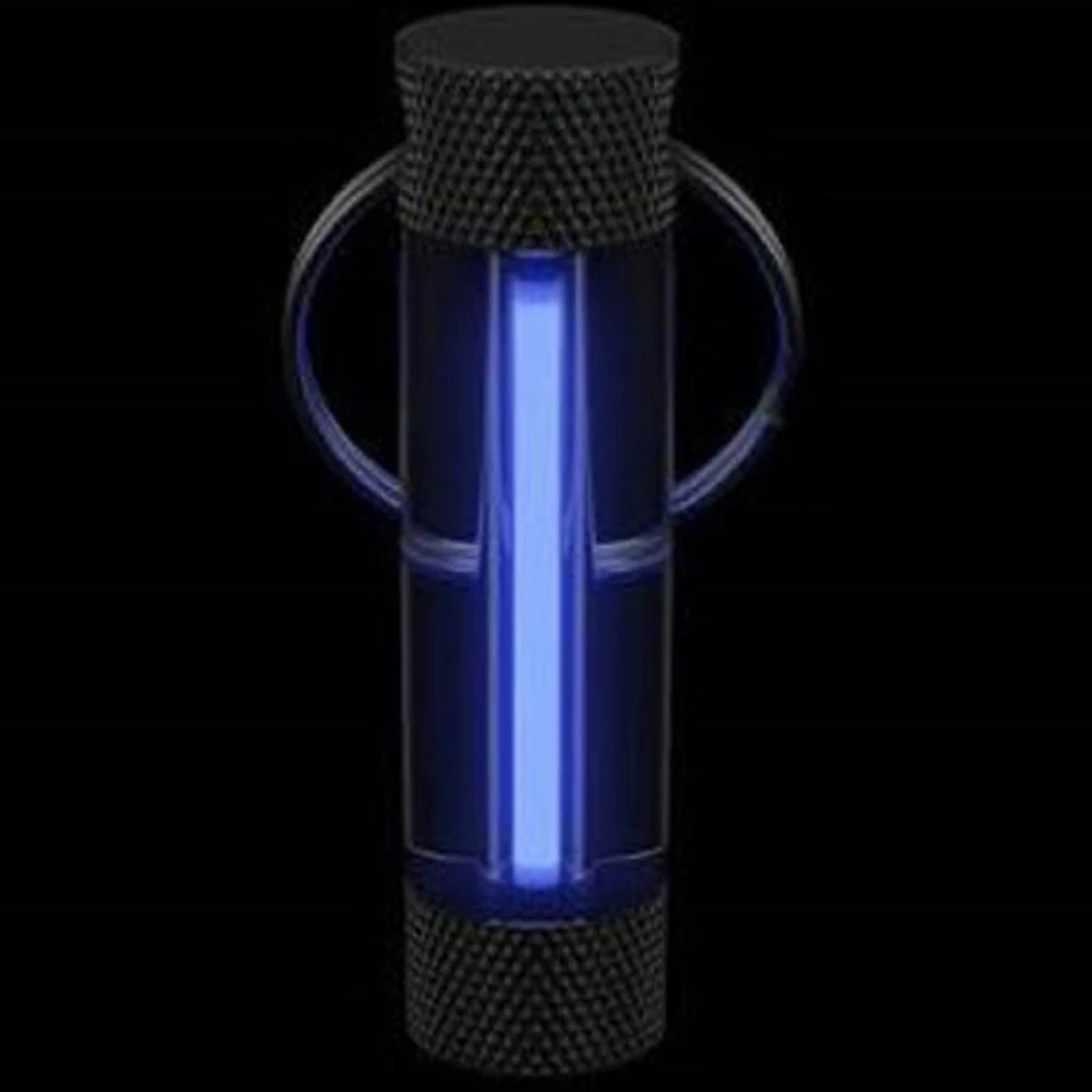 Tritium Key Ring Crystal Clear Night Tritium Glowring Keychain Key Fob