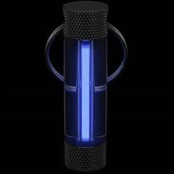 

Tritium Key Ring Crystal Clear Night Tritium Glowring Keychain Key Fob Night Automatic Light Self Luminous Fluorescent Tube