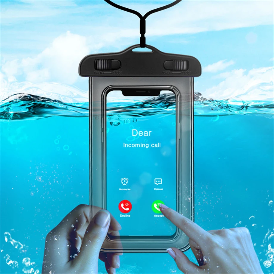 Текущий водонепроницаемый чехол для iPhone X, 8, 7, 6s Plus, чехол, сумка, чехол для huawei Redmi, Coque, водонепроницаемый чехол для телефона, для Android