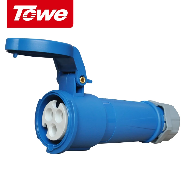 

Towe Industrial Connector IPS-S316 16A 3 Pins 2P+E Female IP44