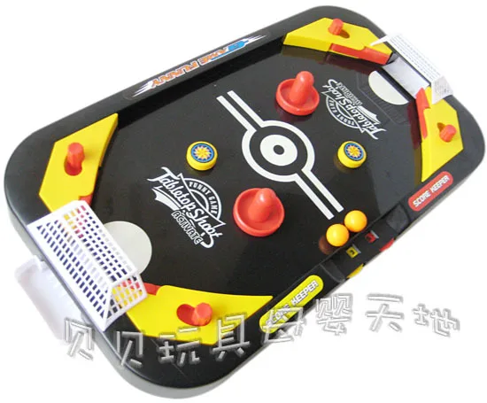 Plastic Educational wisdom toy 1pc mini desktop ice hockey football sport foosball game Early Development children