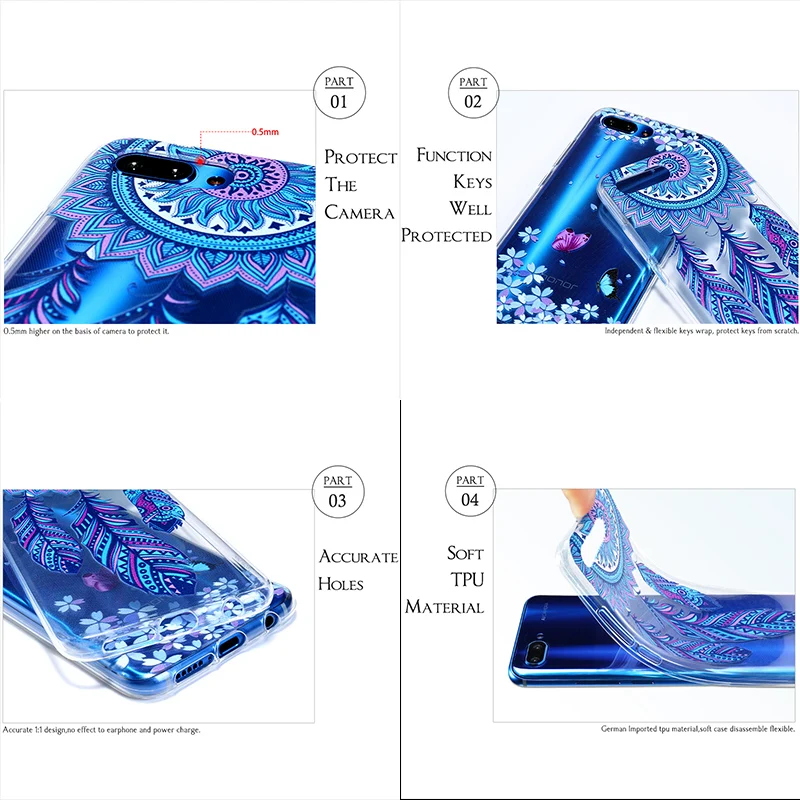 Soaptree For Huawei P30 Pro Case Huawei P30 Pro Cover Silicone Soft TPU Back Cover For Huawei P20 Pro Plus Lite Cases