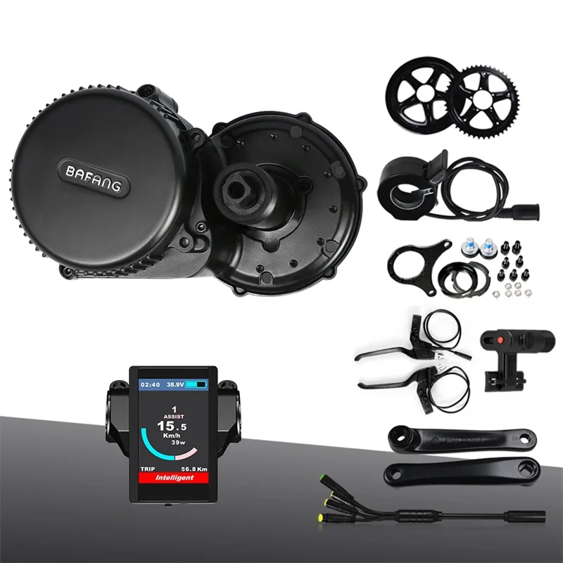 48V 1000W Bafang BBSHD Mid Crank Drive Motor Kits 68mm Ebike Engine