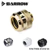 Barrow TYKN-K1410V4, OD14mm hard fitting for OD14mm acrylic/PETGT/copper tube G1 / 4 adapter for hard tube ► Photo 1/6