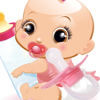 

Newborn Baby Silicone Orthodontic Soother Dummy Pacifier Infant Teat Nipple-P101