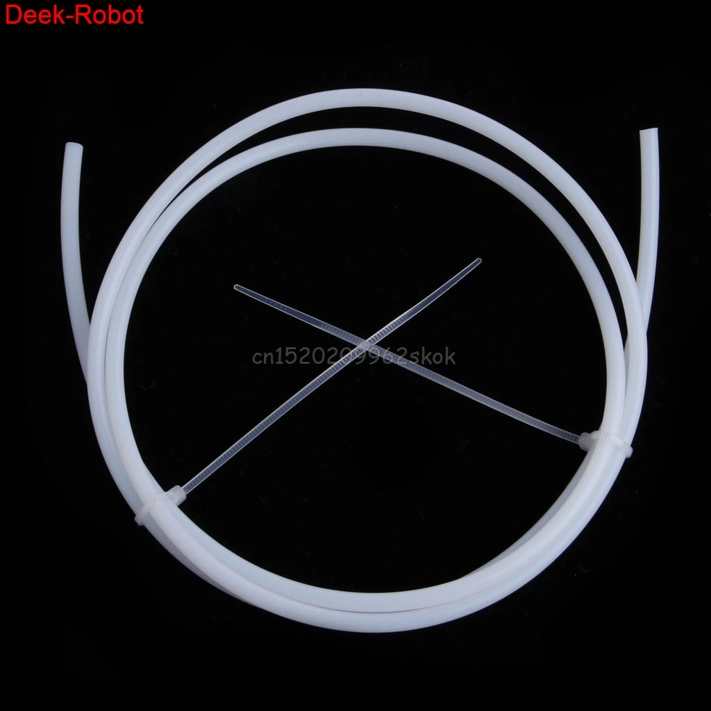 

1m PTFE Teflon Tubing Pipe ID2mm OD4mm For 3D Printer 1.75mm Filament Clear #H029#