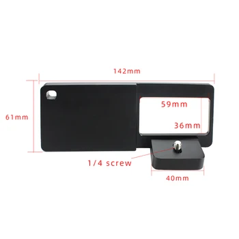 

Gimbal Switch Mount Plate Adapter for Sony DSC-RX0 Camera for DJI Stabilizer for Zhiyun FeiyuTech Handheld Phone Gimbal Camera