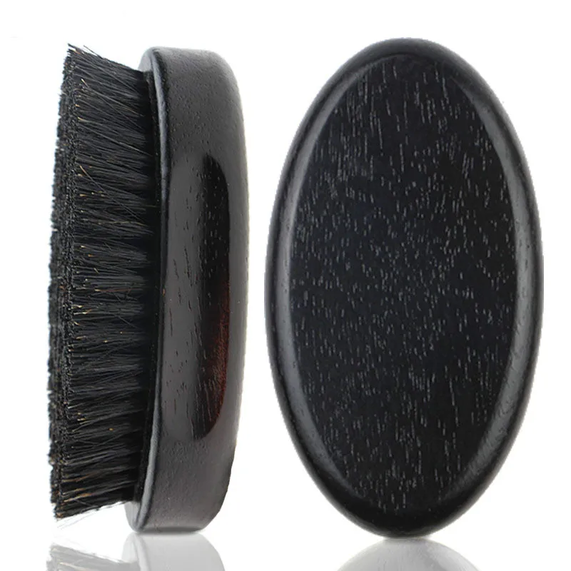 

Men's Beard Brush Pig Mane Beard Brush Wood Shaving Brush Cleansing Hair Brush D40