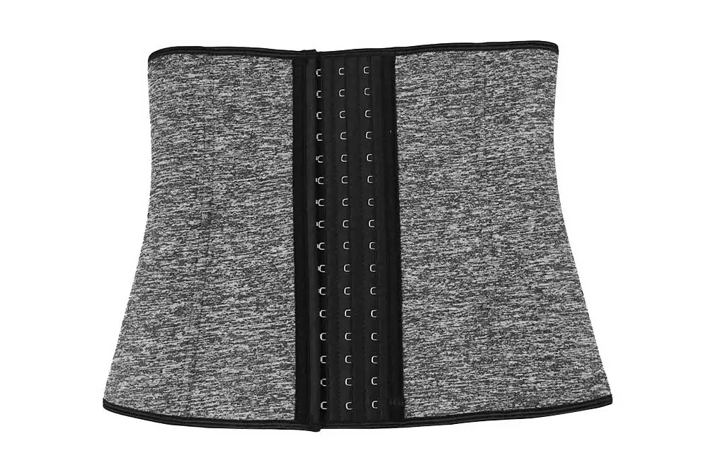 NB1649-01 Atbuty Neoprene Waist Trainer 9 Steel Boned Waist Shaper Plus Size Tummy Cincher Corsets Shapewear (15)